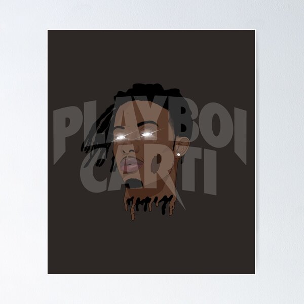 Item preview, Playboi Carti - glow eyes designed and sold by Mackenzie Kline.