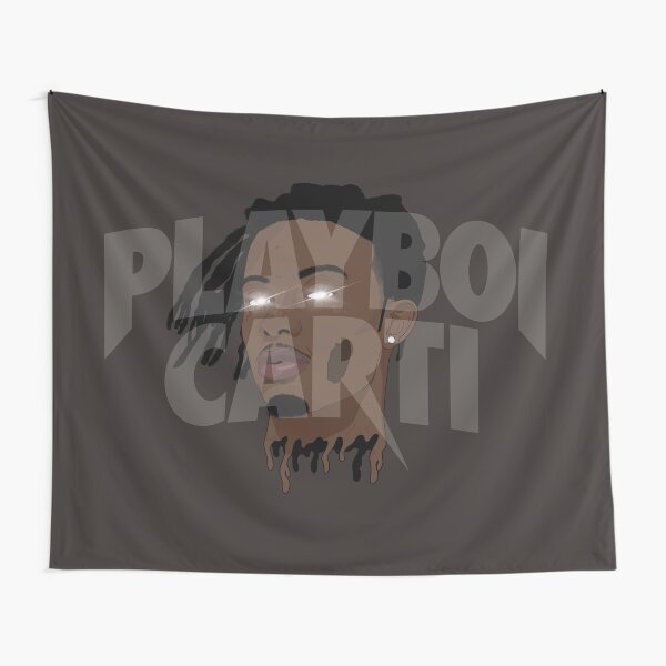 Playboi Carti - glow eyes Tapestry