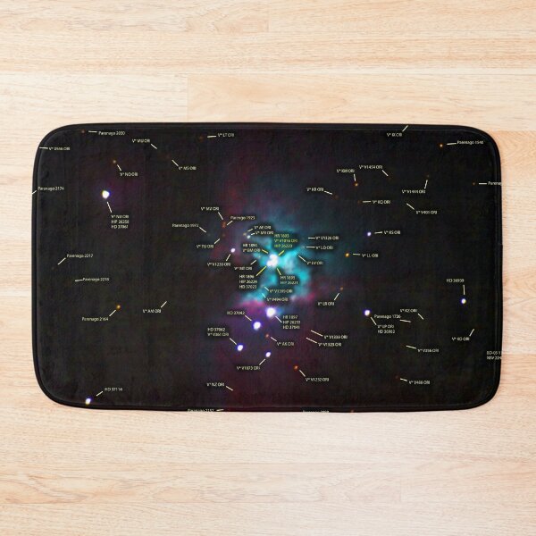 Item preview, Great Nebula in Orion Labeled designed and sold by BritishYank.