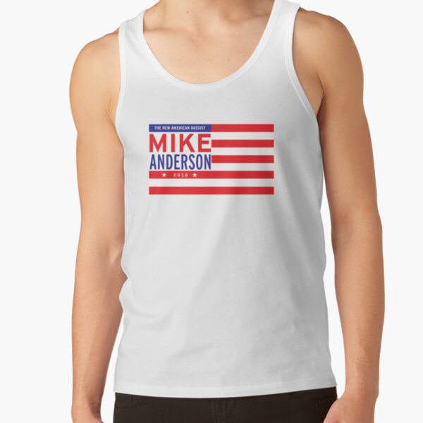 The New American Bassist Mike Anderson Campaign Tank Top