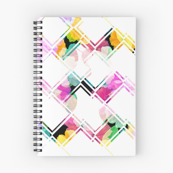Item preview, colory flowery geometry designed and sold by HAKKI ARSLAN.