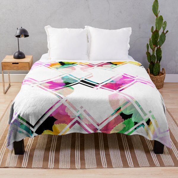 Item preview, colory flowery geometry designed and sold by HAKKI ARSLAN.