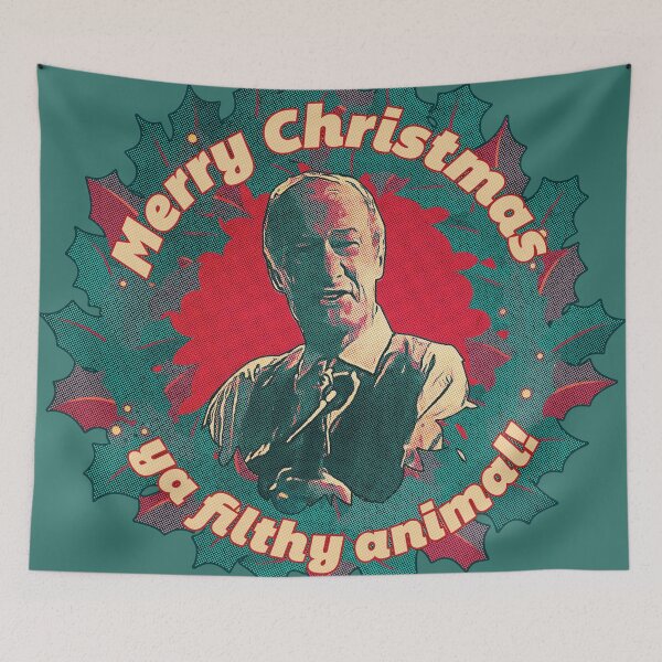 Item preview, Merry Christmas, ya filthy animal! designed and sold by CreativeSpero.