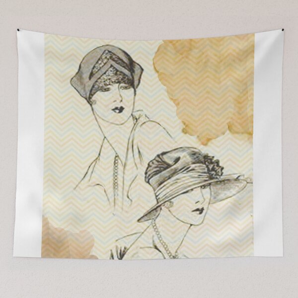 Item preview, Vintage Flapper ladies designed and sold by wildseadesign.