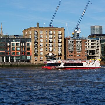 Artwork thumbnail, Boat ride on River Thames by santoshputhran