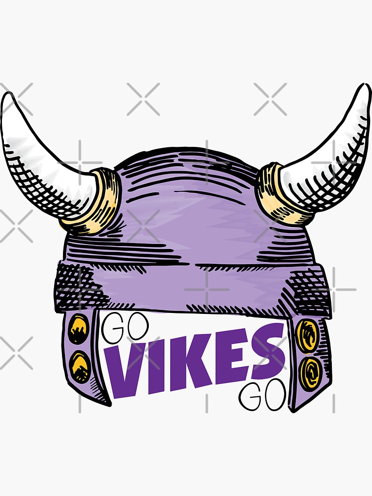 NFL Minnesota Vikings Triple Spirit Stickers