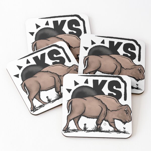 Item preview, Kansas Buffalo Grazing  designed and sold by chriskirchner.