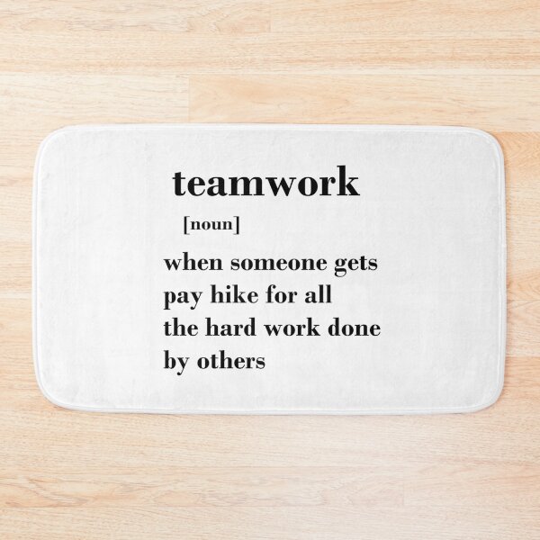 Item preview, Teamwork funny quote definition  designed and sold by appaart.