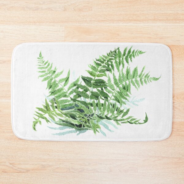 Item preview, Watercolor Fern designed and sold by Threeleaves.