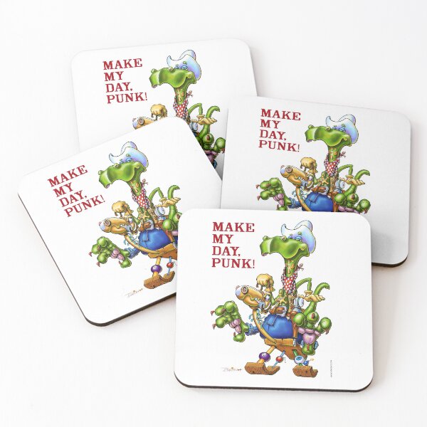 Item preview, Make my day, punk! designed and sold by Smart Aleck Art.