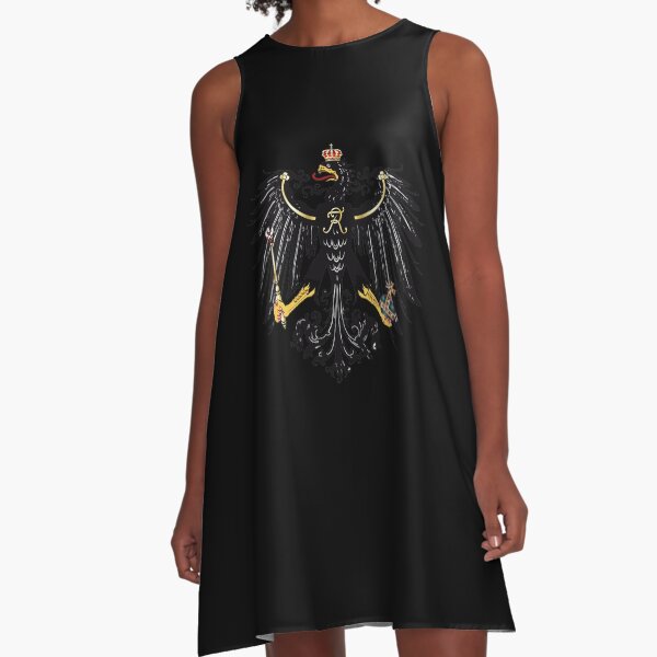 Prussia Flag A-Line Dress