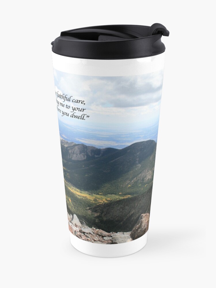 Alternate view of Celebrating Christ Summit Story Mug with Psalm - From ccnow.info Travel Mug