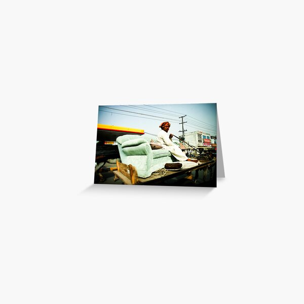 comfy ride Greeting Card