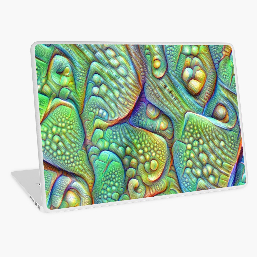 Abstraction #DeepDream Laptop Skin