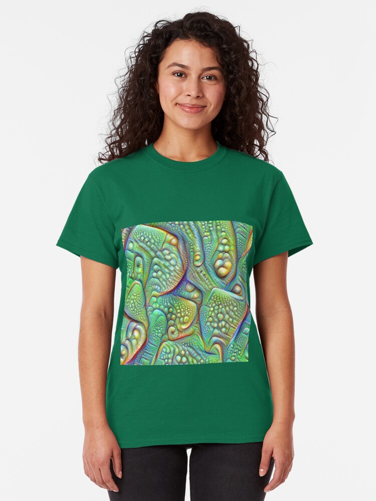 Alternate view of Abstraction #DeepDream Classic T-Shirt