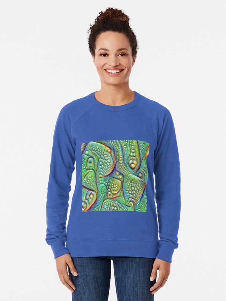 Alternate view of Abstraction #DeepDream Lightweight Sweatshirt