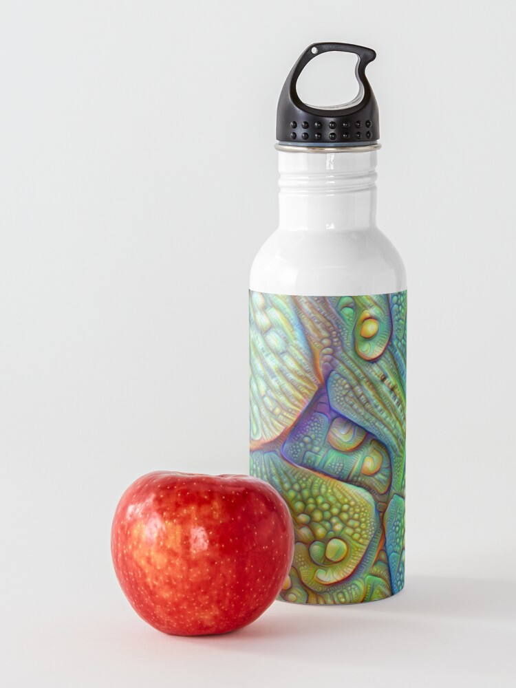 Alternate view of Abstraction #DeepDream Water Bottle