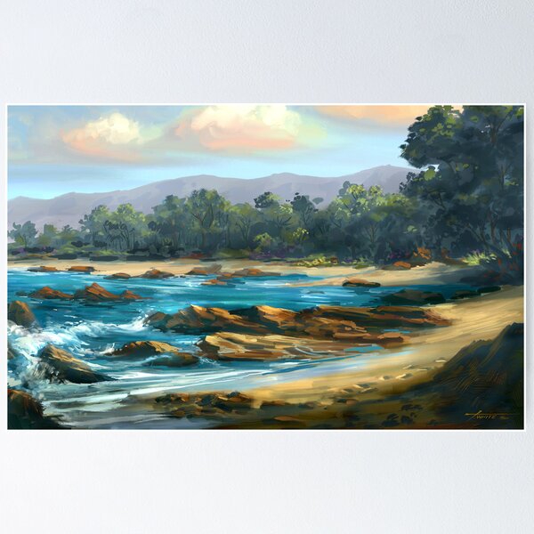 Item preview, Rocky Beach designed and sold by twhiteart.