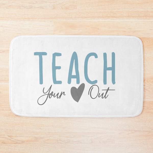 Item preview, Copy of teach your heart out- blue designed and sold by Bellawolfe.