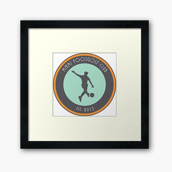 Miami FootGolf Club Framed Art Print