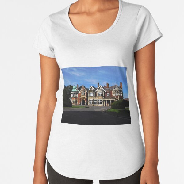 Bletchley Park Premium Scoop T-Shirt