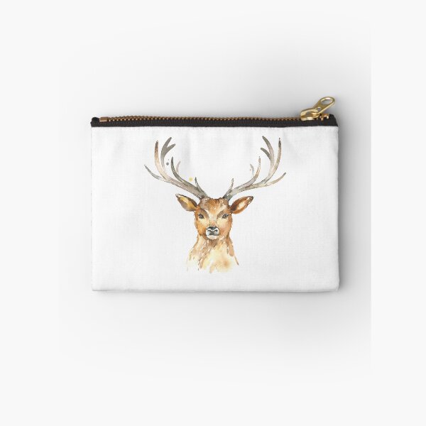 Item preview, Watercolor deer head designed and sold by Jenmag.