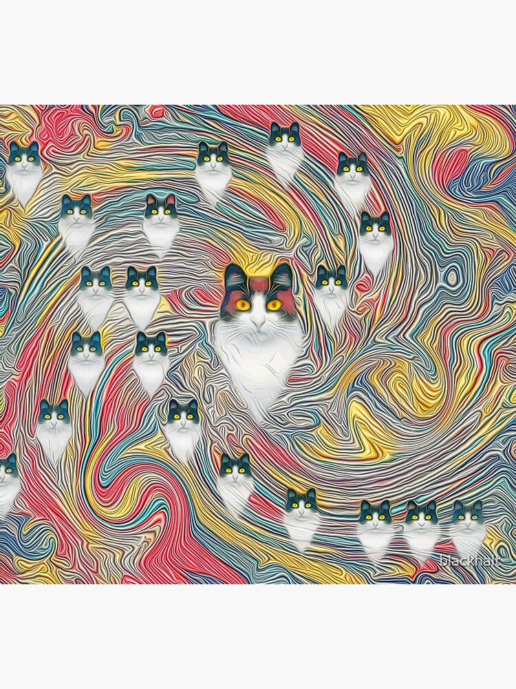 Abstract fibonacci cats by blackhalt