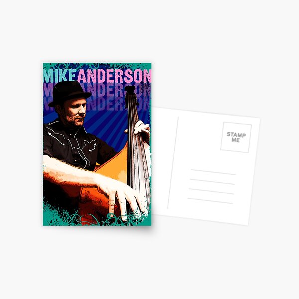 Mike Anderson Poster Postcard