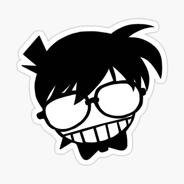 Detective Conan Stickers Redbubble - konan kid roblox