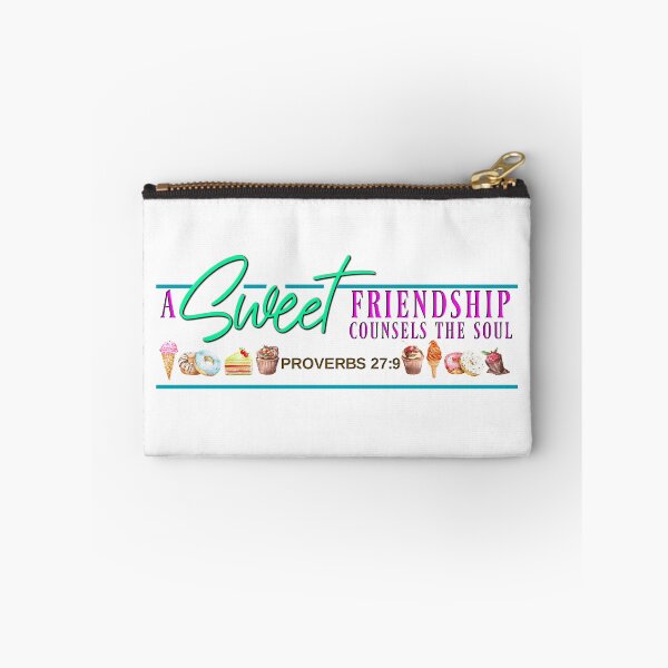 Item preview, A Sweet Friendship Proverbs 27:9 designed and sold by TheKingdomAttic.