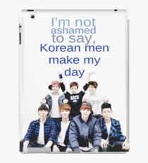 Korean men - BTS iPad Case/Skin