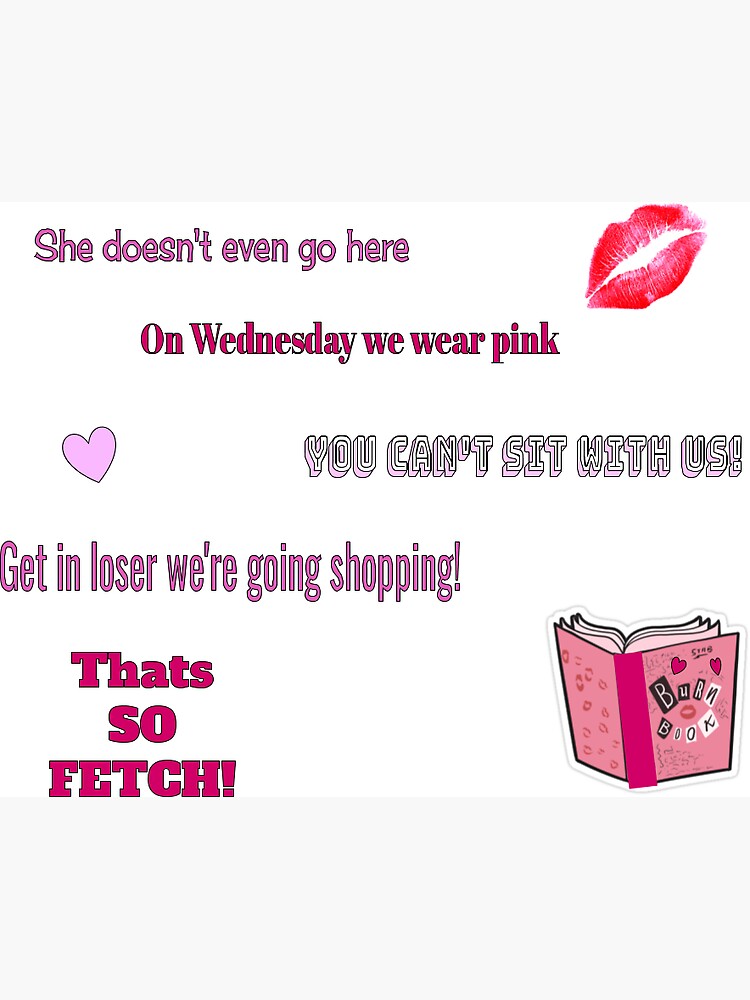 Mean Girls Horror Sticker/Magnet