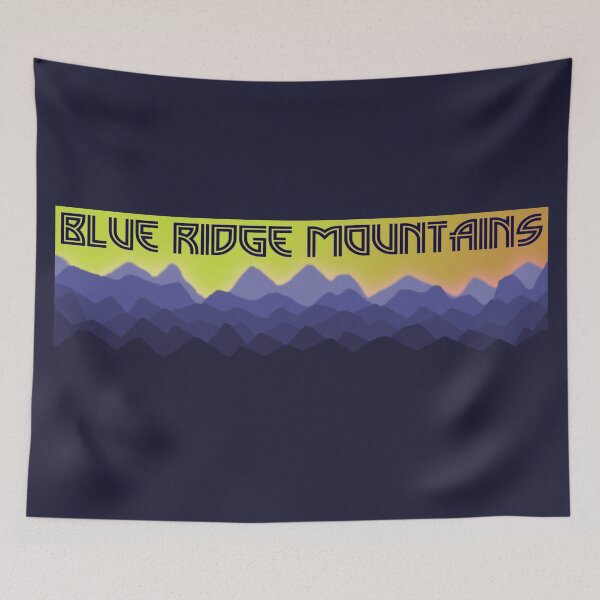 Item preview, Blue Ridge Mountains Sunset Love designed and sold by Sweetie Spicy.