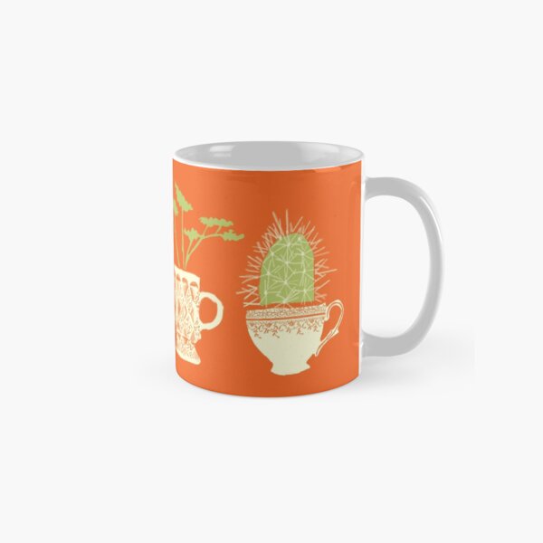 Teacup Succulents Classic Mug