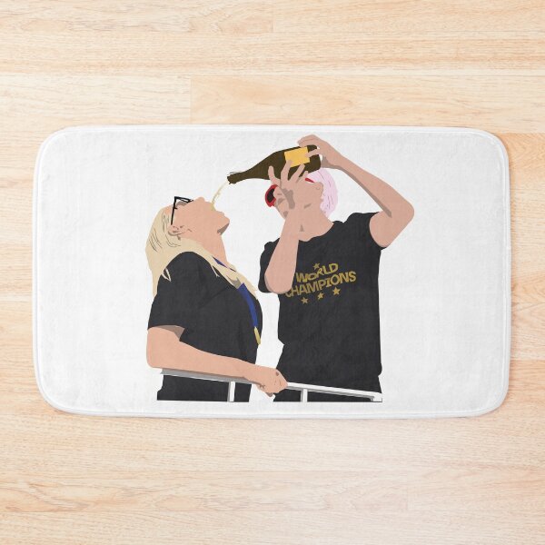 Item preview, Allie Long Megan Rapinoe USWNT World Champions  designed and sold by Hevding.