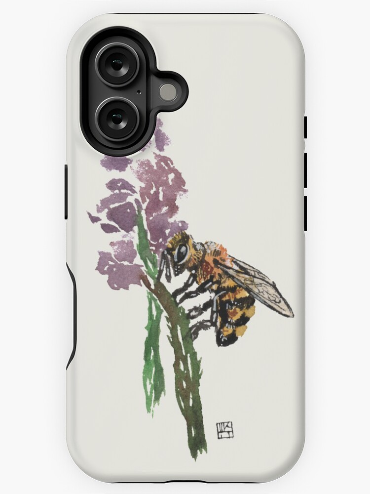 Thumbnail 1 of 4, iPhone Case, "Bee" Free designed and sold by crafty-fox.