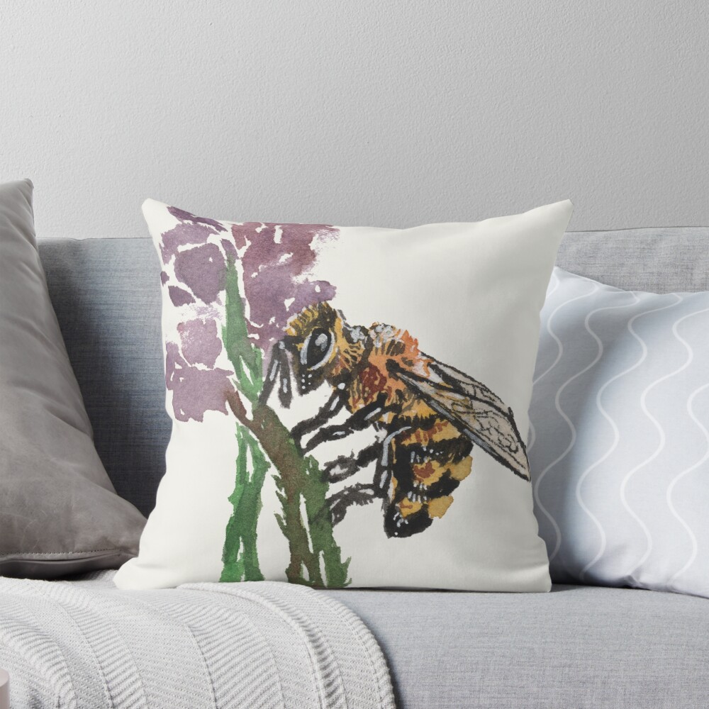 Item preview, Throw Pillow designed and sold by crafty-fox.