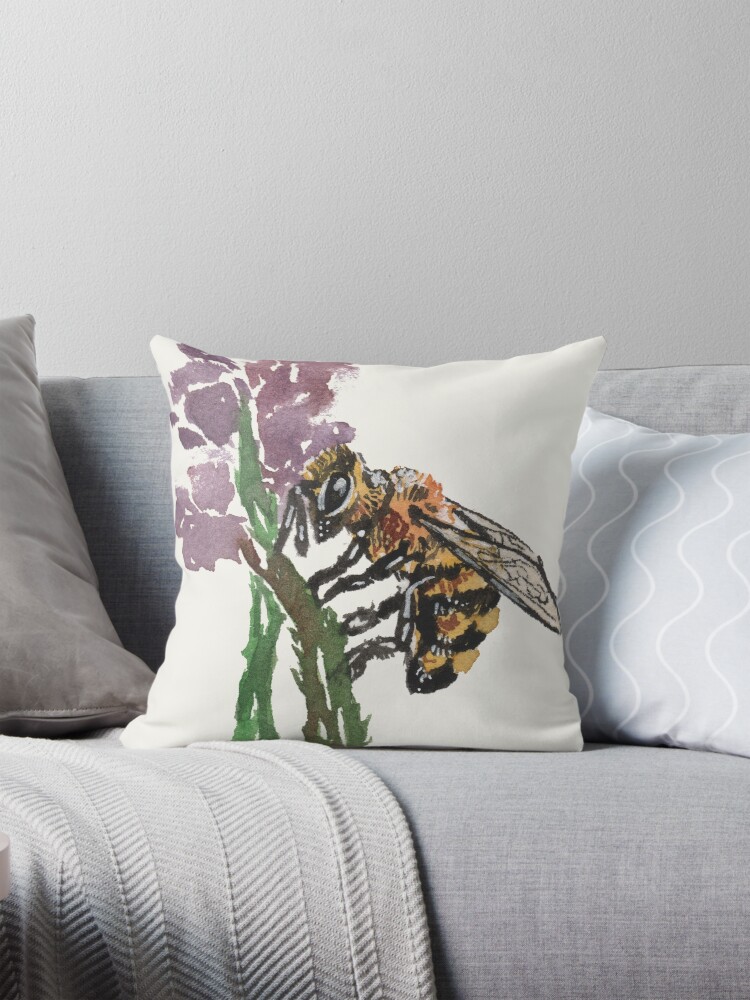 Item preview, Throw Pillow designed and sold by crafty-fox.