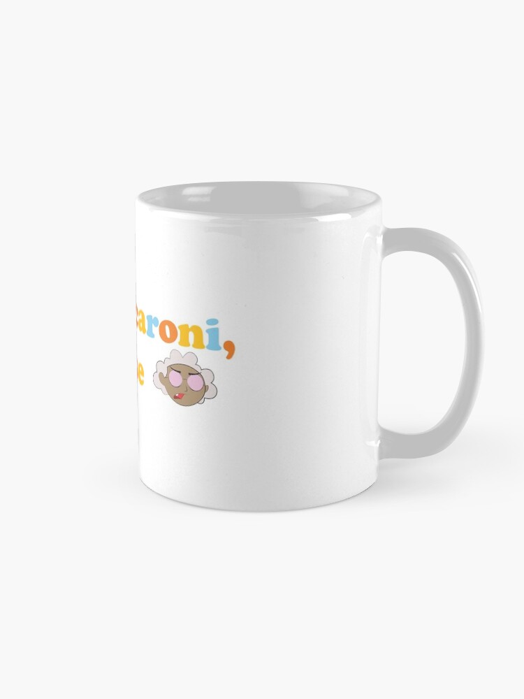 Alternate view of Courage the Cowardly Dog™ "More Macaroni, Less Cheese" Mug