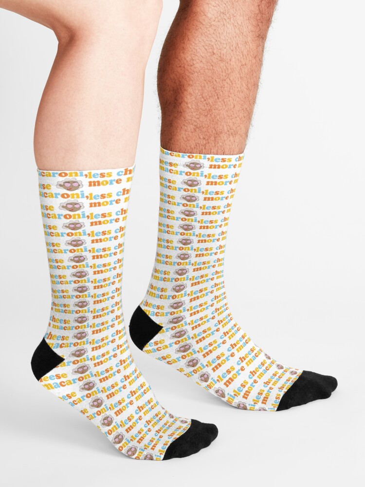 Alternate view of Courage the Cowardly Dog™ "More Macaroni, Less Cheese" Socks