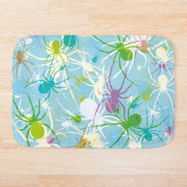 Blue Widow Bath Mat