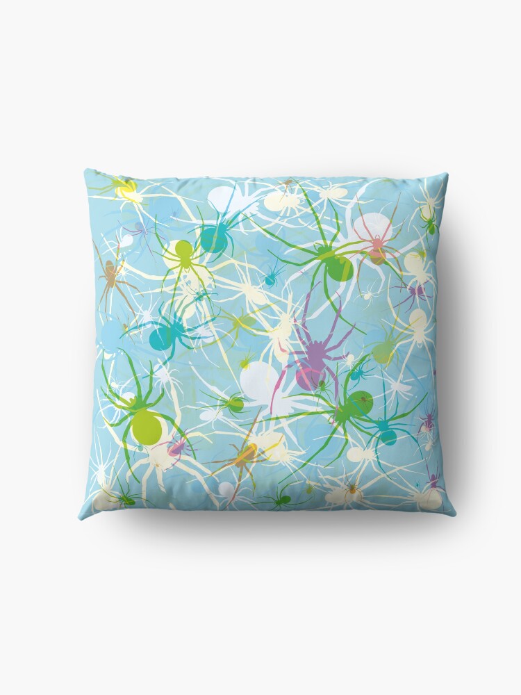 Alternate view of Blue Widow Floor Pillow