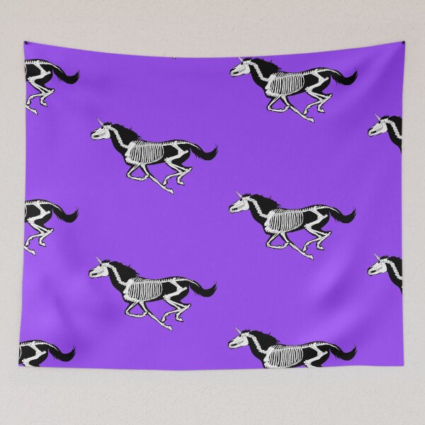 Item preview, Xray Unicorn Skeleton: Purple Bg Version  designed and sold by LuxeHurricane.