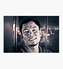 The Street Bartender. Photographic Print