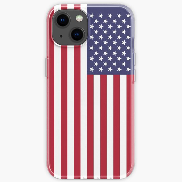 Amerikanische Flagge iPhone Flexible Hülle