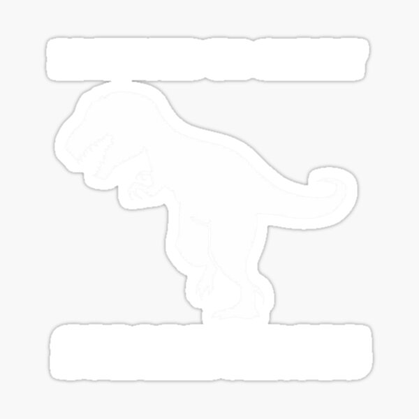 Licensed To Carry Small Arms T-Rex Vinyl Decal Wall Laptop Bumper Sticker 5