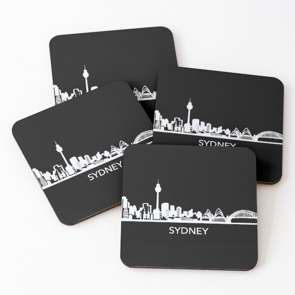 Item preview, Sydney Skyline Art designed and sold by Elenia Design.