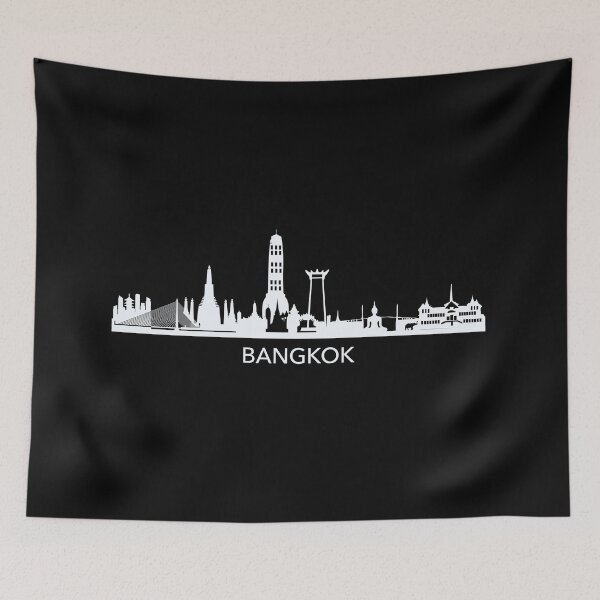 Item preview, Bangkok city art designed and sold by Elenia Design.