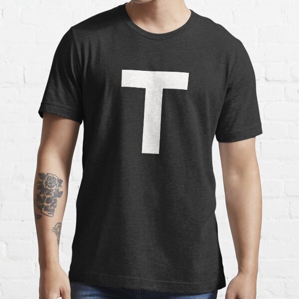 "Letter T Upper Case Matching Group Alphabet " T-shirt For Sale By ...