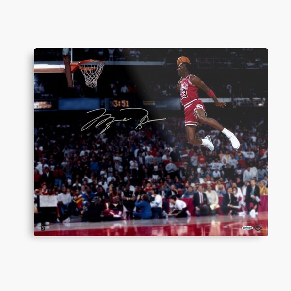 Michael Jordan meilleur jamais Impression métallique